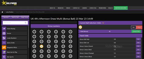 hollywoodbets results lucky numbers today